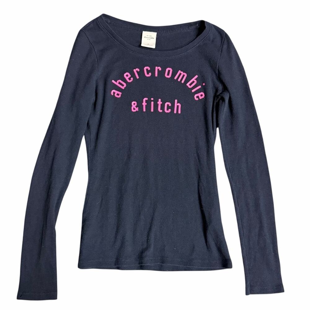 Abercrombie & Fitch Y2K Graphic Long Sleeve Tagged Girls XL (Womens XS/Small)